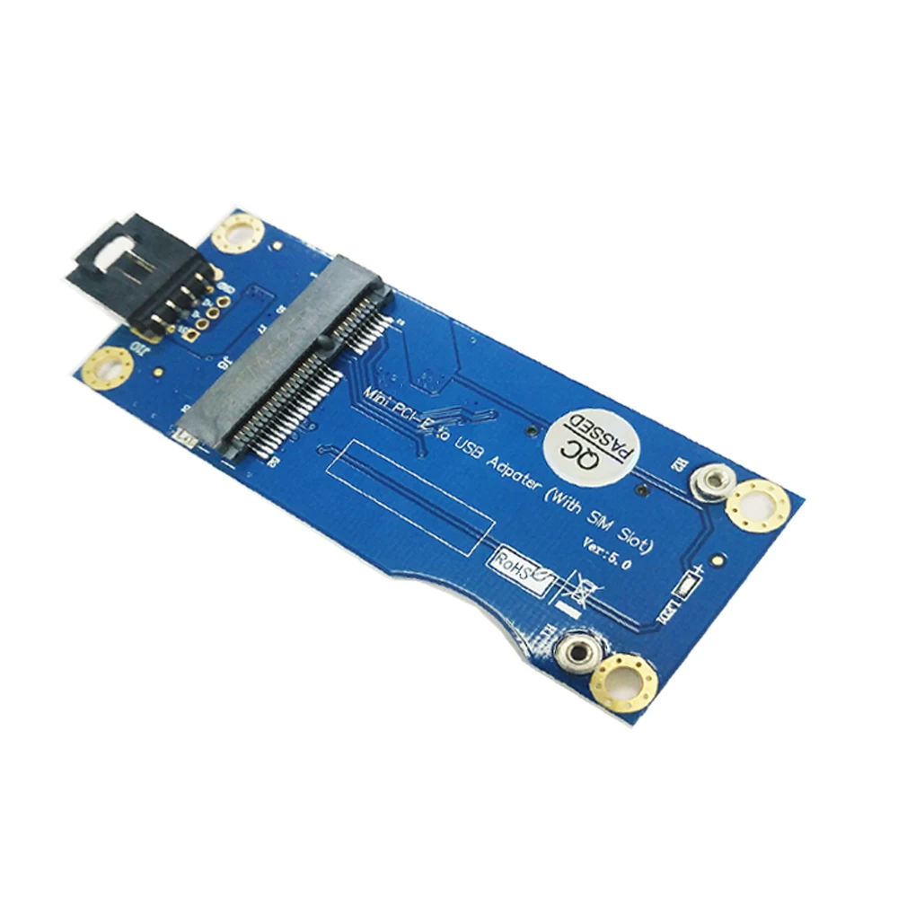 Мини PCI E Express беспроводной переходник на USB слот для SIM карты WWAN LTE модуль адаптер