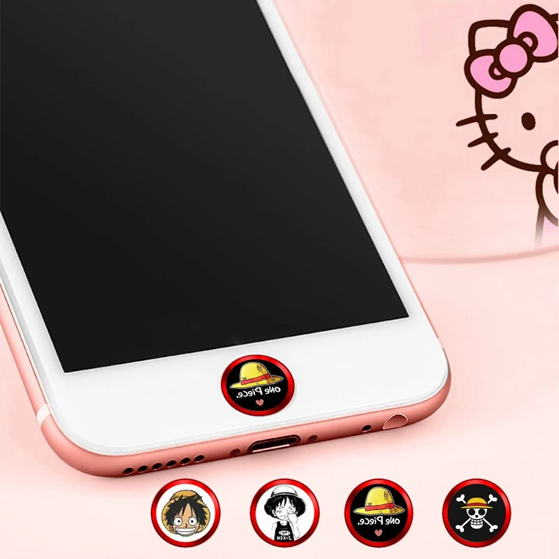SIANCS аниме Touch ID домашняя кнопка наклейка одна штука мультфильм для IPhone 56s 7plus ipad mini