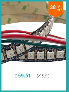 5 м WS2801 Raspberry Pi светодиодный контроллер 32 светодиодный s/M внешний 2801 ic Arduino разработка ambilight DC5V не водонепроницаемый 5050 smd