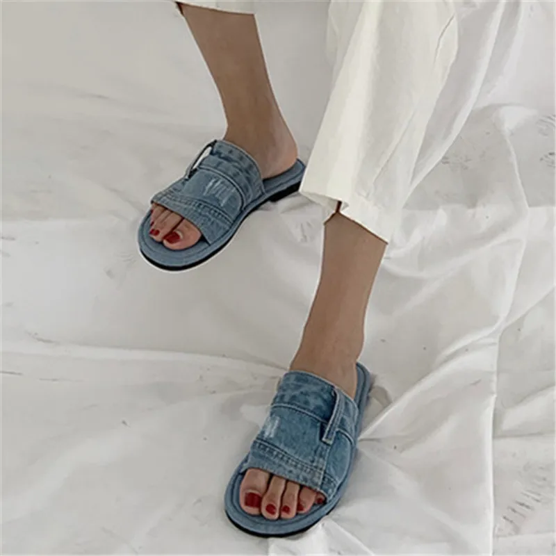 Женские парусиновые тапочки летние женские 2019 | Обувь