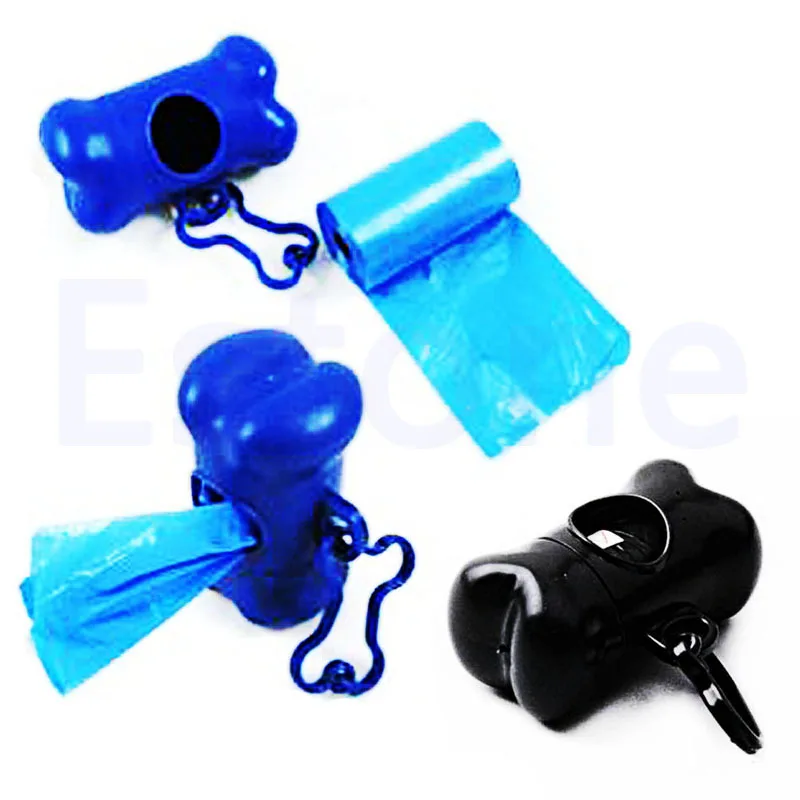 Форма кость собаки диспенсер для уборки мусора отходов ПУ сумка держатель чехол |