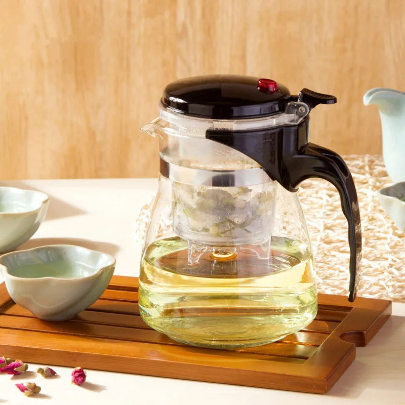 Высококачественный стеклянный чайник для чая чайный сервиз кофе Gongfu