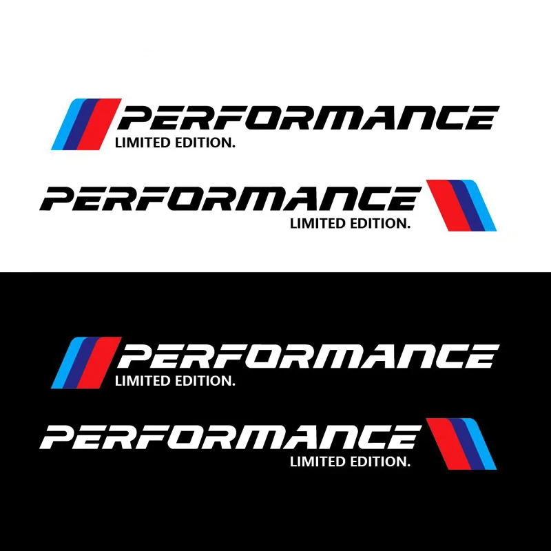 Автомобильная наклейка M Performance для BMW E46 E39 E60 E90 E70 E53 E87 E83 F30 F10 E64 E71 E85 F20 F21 F35 F15 F16 E91 E92