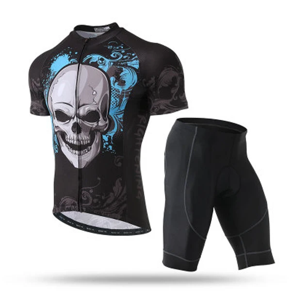 Костюме езда на велосипеде Рубашка с короткими рукавами Велоспорт Наборы