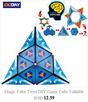 OCDAY magic cube Neo стресс специальные игрушки 12 боковых магический куб-мегаминкс головоломка Скорость офисные образовательные игрушки для страдающих аутизмом анти-стресс