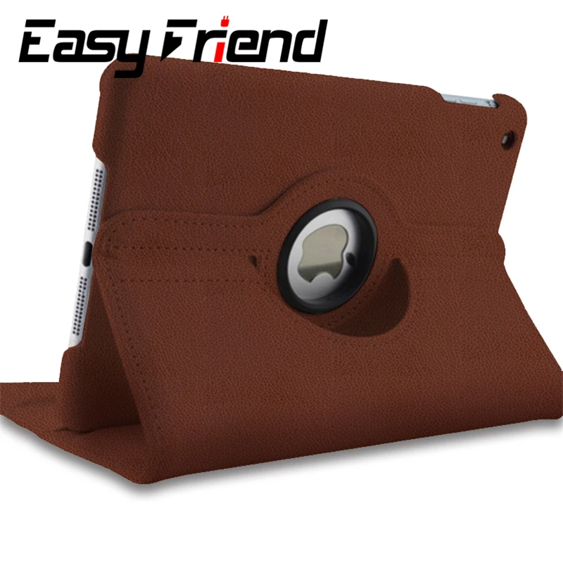 Brown 360 Планшетный чехол для samsung Galaxy Tab 2 10,1 дюймов P5100 P5110 P7500 P7510 Tab2 360 Вращающийся откидной держатель кожаный чехол - Цвет: Brown 360