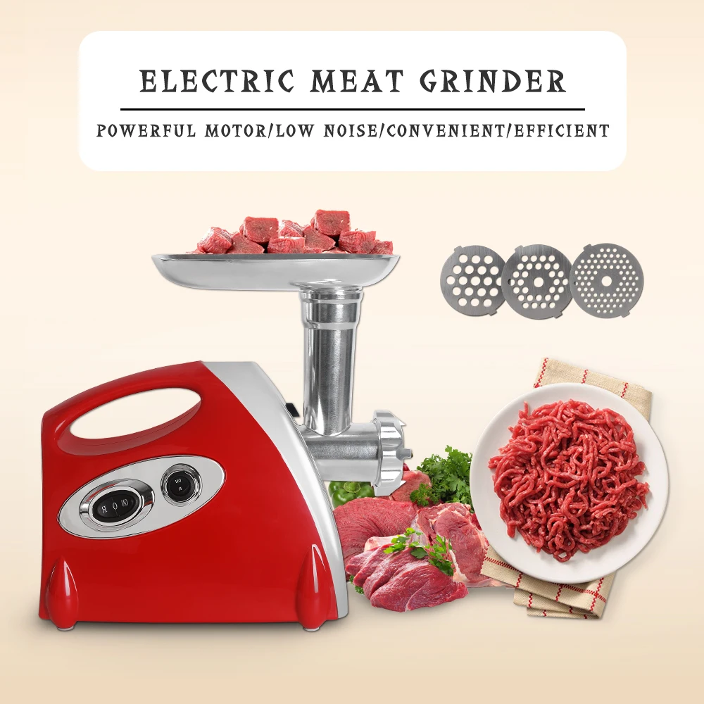 ITOP 800 Вт электрическая мясорубка бытовая мясорубка машина наполнитель колбасы Мясорубки Кухонные комбайны 220 В