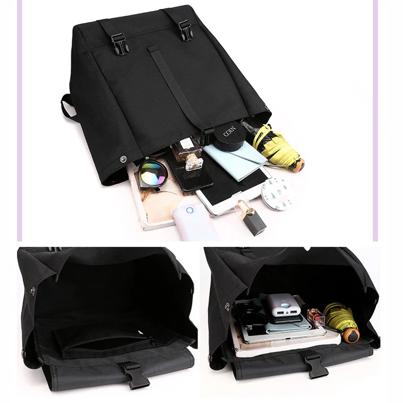 

2019 Women Nylon Backpacks Ladies Shoulder School Bag Backpack Rucksack for Girls Travel Fashion Bag Bolsas Mochilas Sac A Dos