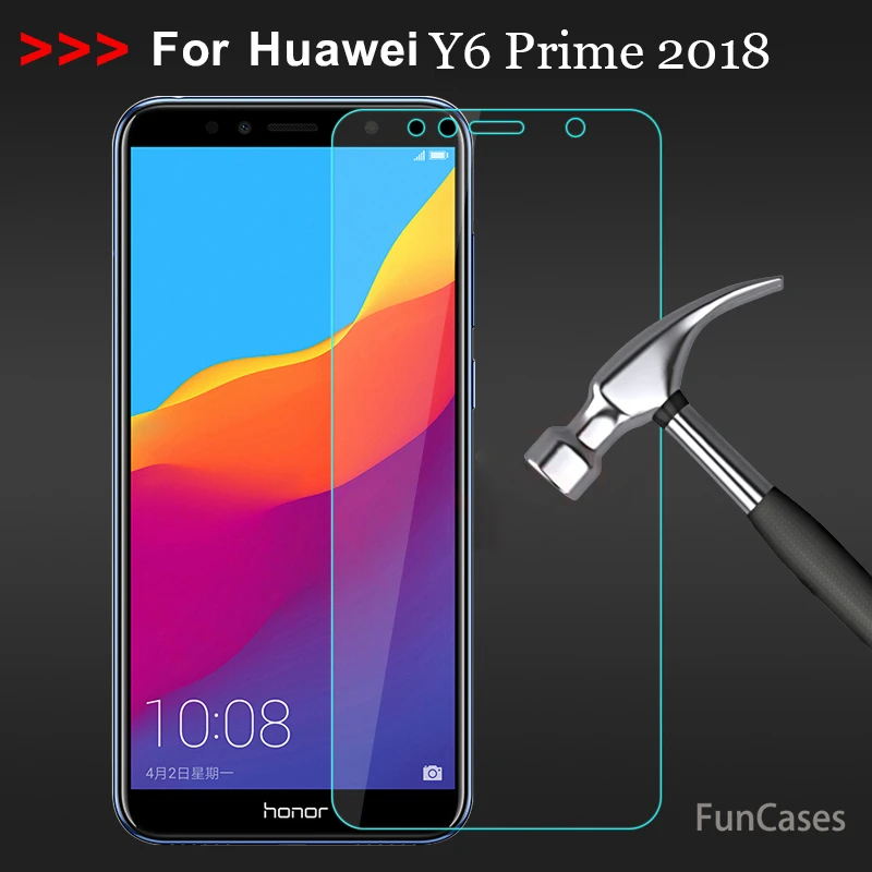 

Tempered Glass For Huawei Y6 Prime 2018 Screen Protector For Huawei Y6 Prime 2018 ATU-L42 Y6Prime 2018 Protective Film Glass