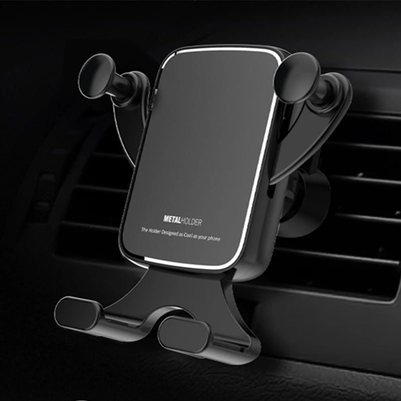 Автомобильный держатель для телефона лобовое стекло Gravity Air Vent зажимной штатив