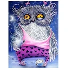 Алмазная 5D Вышивка, животные, совы, вышивка крестиком, алмазная живопись сделай сам, лошадь, алмазная Стразы, домашний декор, рождественский подарок