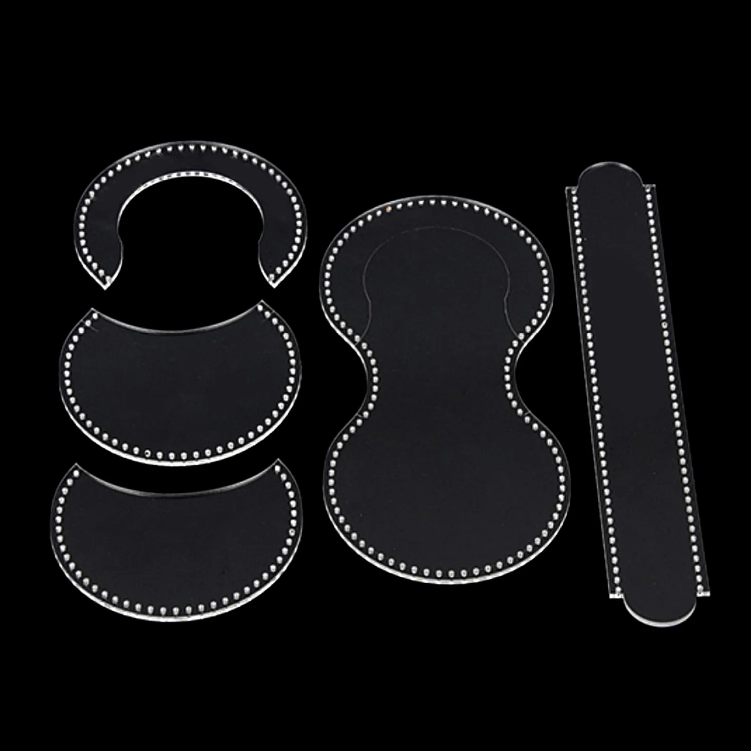 Прозрачный и акриловый кошелек сумка шаблон трафареты набор кожа ручной работы