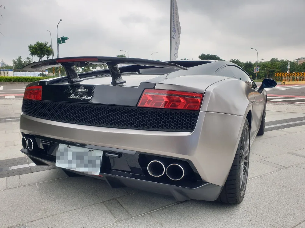 Углеродного волокна задний спойлер заднее крыло для Lamborghini Gallardo LP550 LP560 LP570 2004 2005 2006 2007 2008 2009 2010 2011 2012