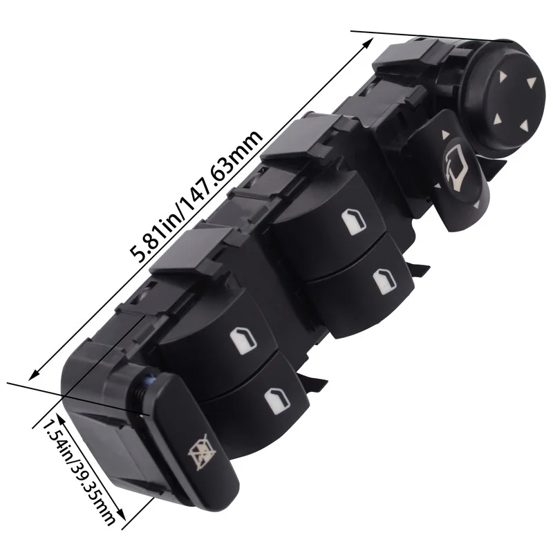 

ESPEEDER 6554.HA 6554HA 6554 HA Front Left Side Electric Power Window Regulator Master Switch For Citroen C4 2004-2015