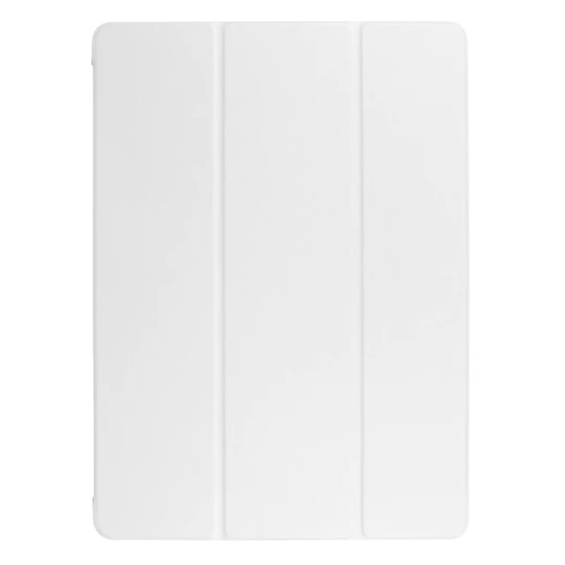 white Ультра тонкий кожаный чехол для ipad pro 12,9 / Smart Cover для ipad pro 12,9 с функцией автоматического пробуждения сна+ пленка+ ручка - Цвет: white