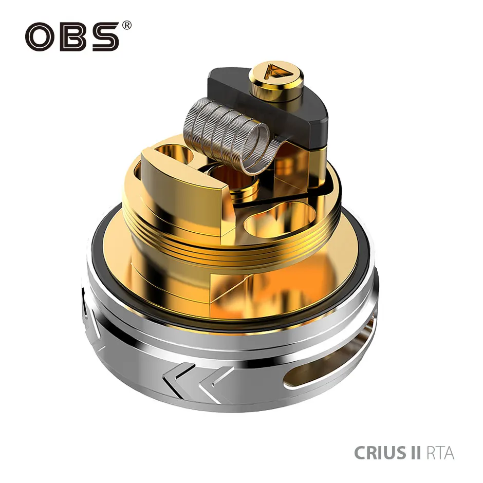 Оригинальный атомайзер obs crius II с одной катушкой rta баком 3 5 мл и капельным