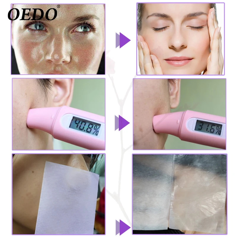 90 шт./кор. лавандовое масло впитывающие Бумага листы Уход за лицом Ремонт по уходу