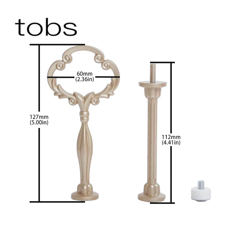 Большой цветок Форма тяжелые украшения инструмент Свадебные десерт кекс