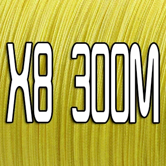 JOF 9 прядей, 8 прядей, 1000 м, 500 м, 300 м, ПЭ плетеная леска, tresse peche, соленая плетеная леска - Цвет: 8 Strands 300M