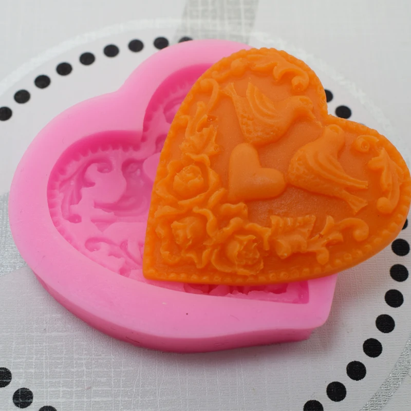 2020 Новое поступление любовь птица сердце искусство свадебные украшения для