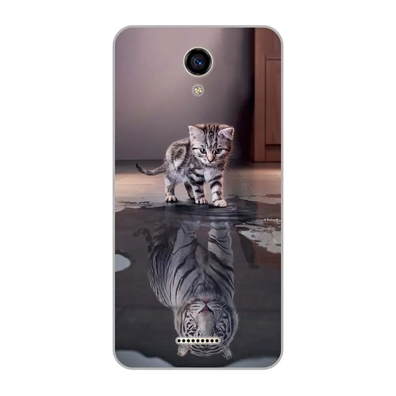 Чехол с рисунком для BQ Mobile 5057 Strike 2 BQS-5057 5 0 дюйма чехол сотового телефона животными