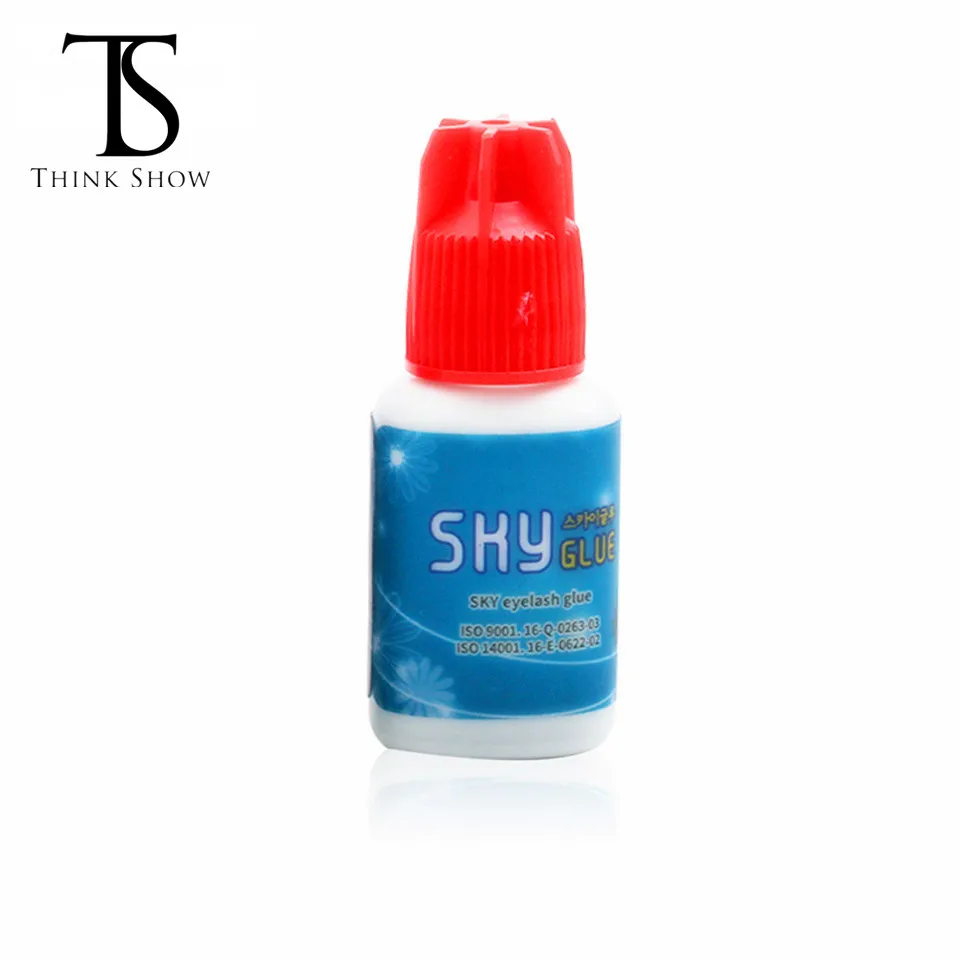 5 мл небо клей для наращивания ресниц S + быстрая сушка ложный черный повышенной