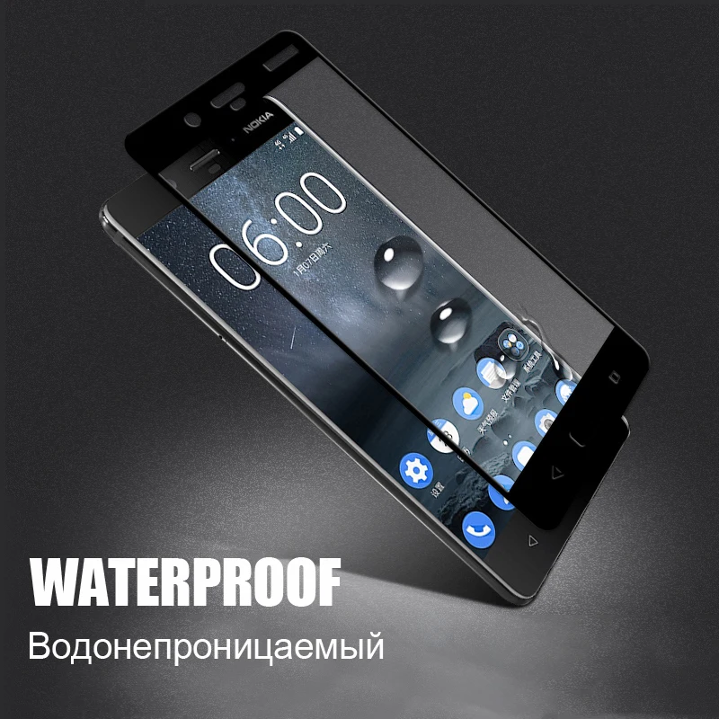 TOMKAS для Nokia 6 5 3 Защитное стекло экрана 9 H твердость защита от царапин закаленное 7 8