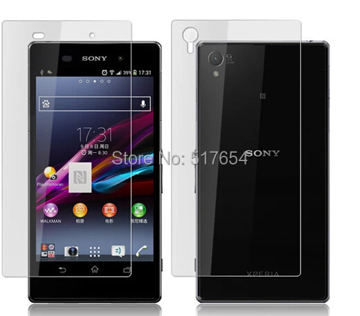 New Clear Screen Protector For Sony Xperia Z1 L39h Full Body Protective Film Guard +Retail Package +3Pcs/Lot Free Shipping | Мобильные