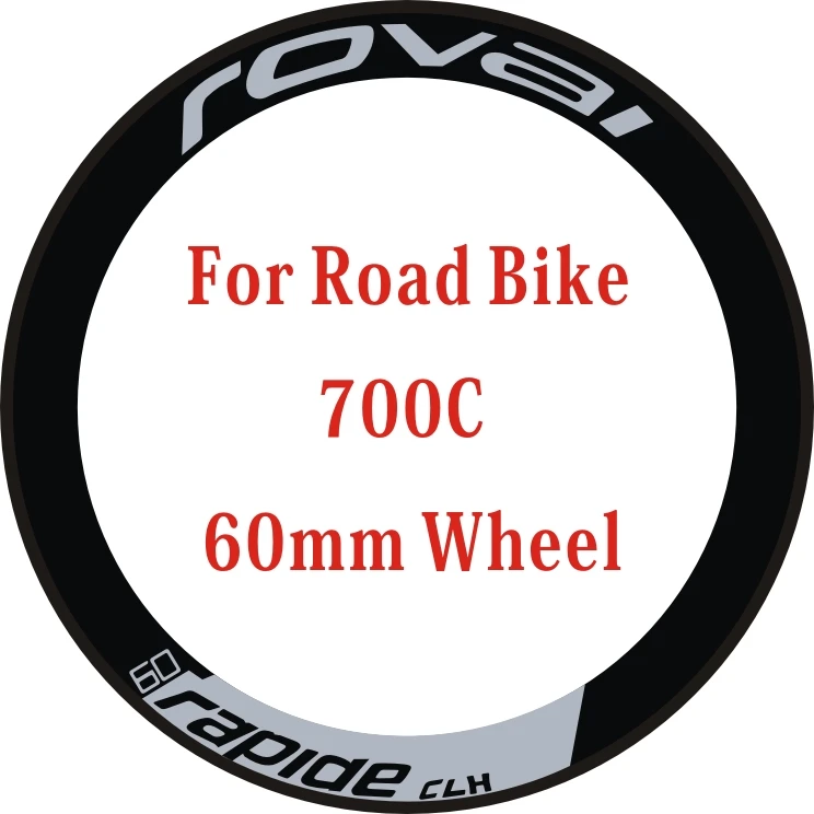 2Wheels/set Road Bike 700c Wheel Stickers Bicycle Decals Rim decoration Film Cycling | Спорт и развлечения