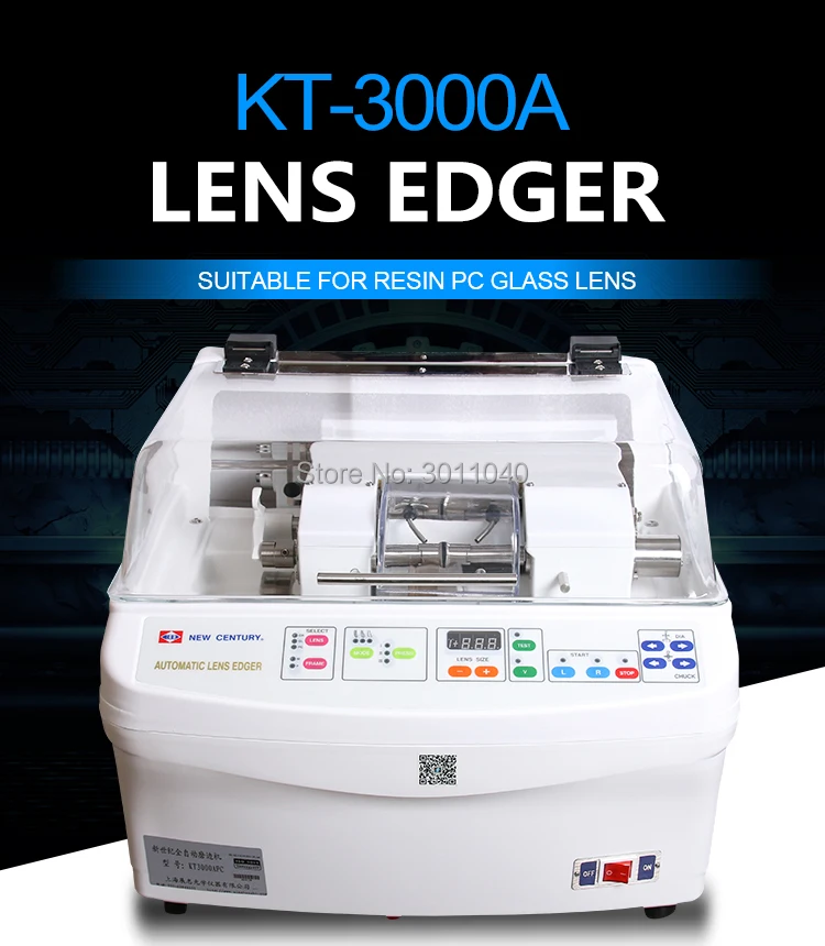 KT-3000A Авто Объектив edger оптическое оборудование очки окантовки объектива машины обработки объектива цена скидка