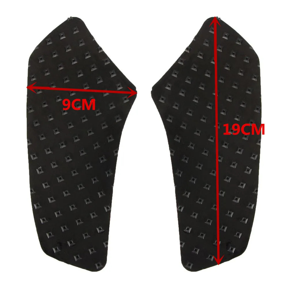 

Motorcycle Tank Grips Gripper Pads 3M Sticker Black For Yamaha R6 2003 2004 2005