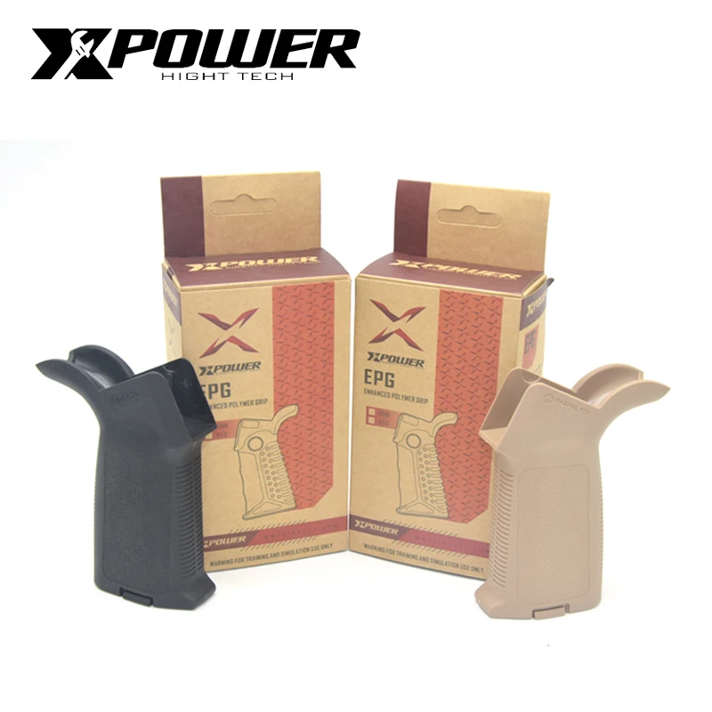 XPOWER MOE Grip Airsoft AEG Gel Blaster для Gearbox Recevier Пейнтбольные аксессуары M4 нейлон тактический