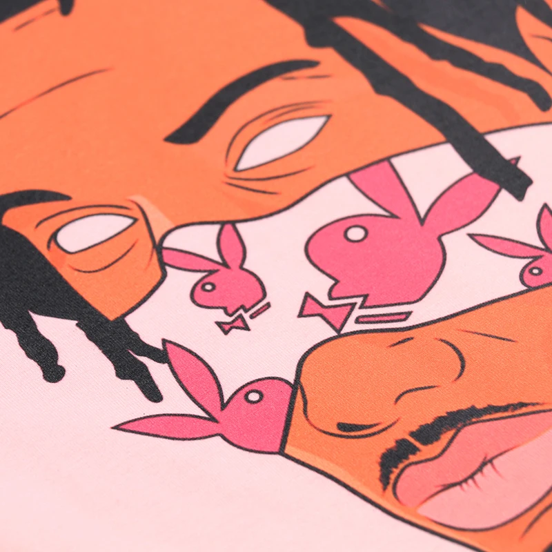 Playboi Carti винтажная крутая графическая футболка, Хлопковая мужская футболка, новая модная футболка