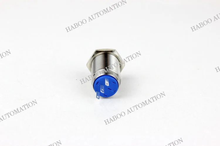 Высокоголовый диаметр 16 мм Мгновенный нержавеющий стальной кнопочный