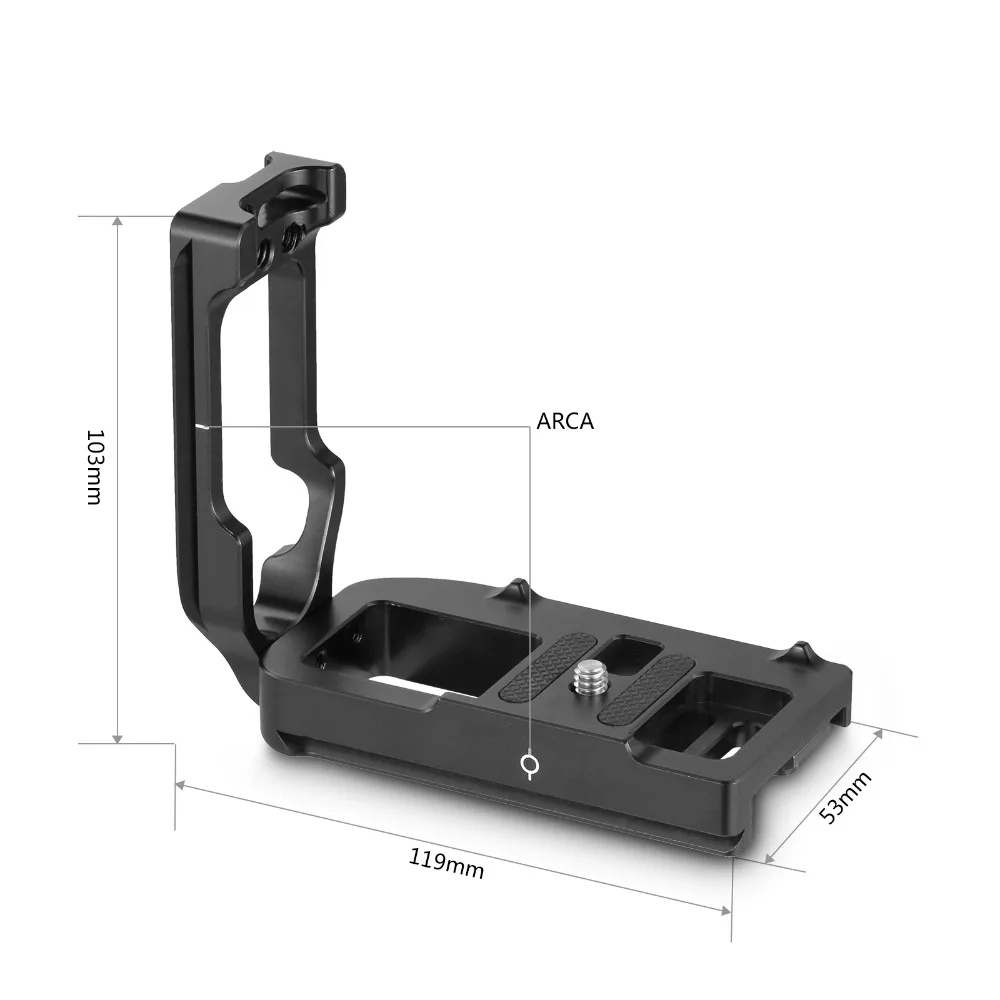 SmallRig DSLR камера QR пластина L кронштейн для Canon 5D Mark IV III камера L Пластина быстросъемная для крепления штатива 2202