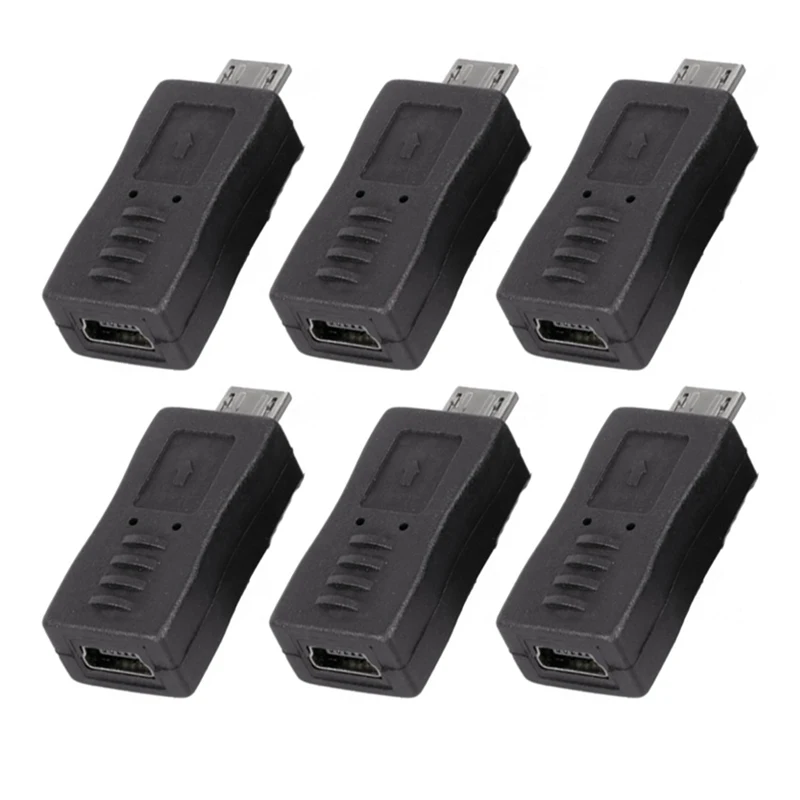 5 шт. USB разъем Micro usb штекер к Мини 5pin гнездовой планшетный компьютер адаптер