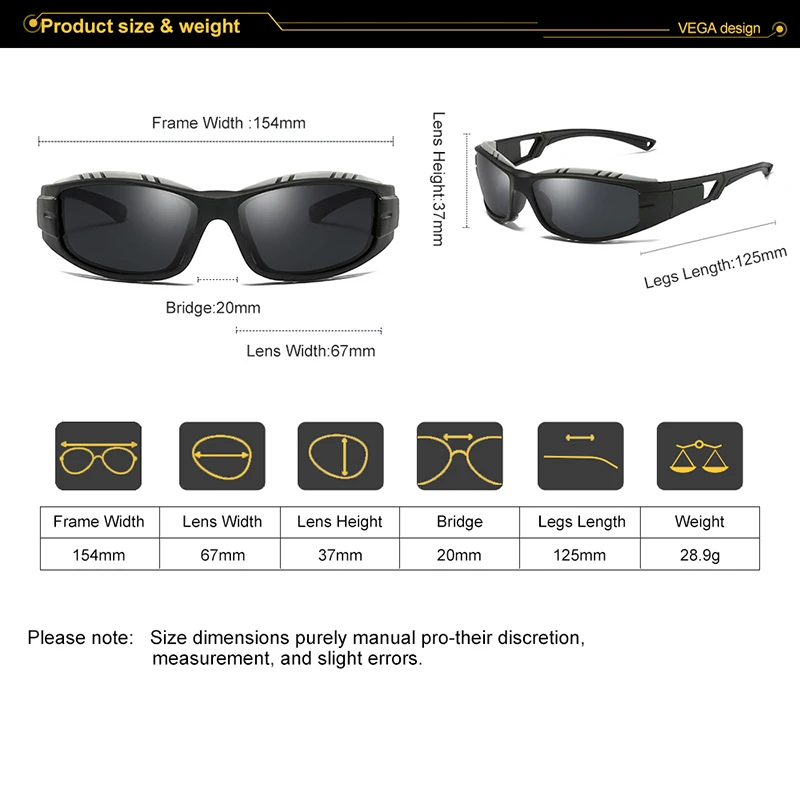 VEGA Eyewear, спортивные очки для мужчин и женщин, спортивные солнцезащитные очки, поляризационные солнцезащитные очки для рыбалки, для полиции, байкера, для бега, анти-ветер 103