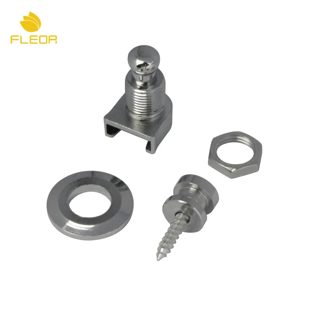 FLEOR 2 шт. скользящий гитарный ремешок замки Кнопка стреплок для гитары бас | Спорт