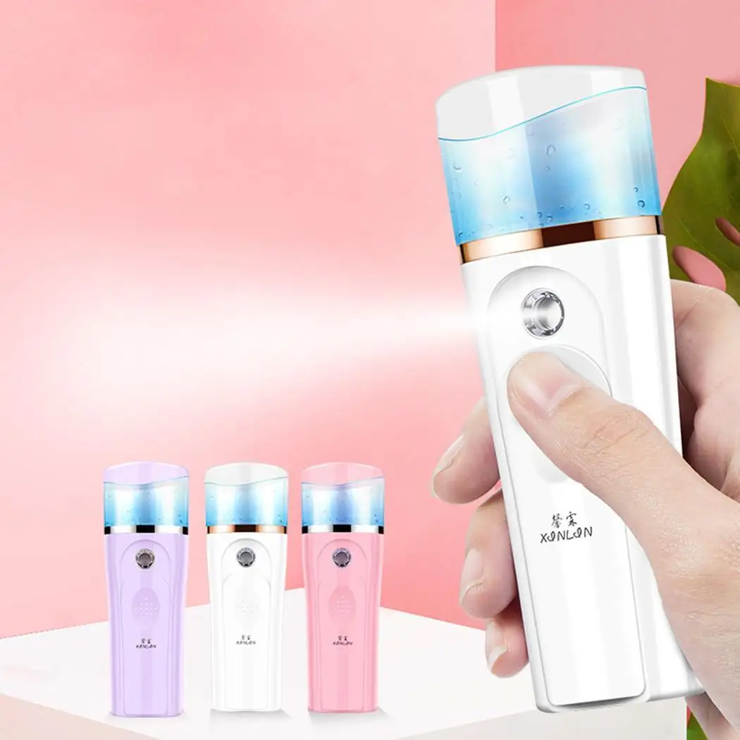 Handy USB Nano Mist Sprayer Facial Steamer Body Nebulizer Atomization Mister Moisturizing Skin Care Face Spray Beauty Tool