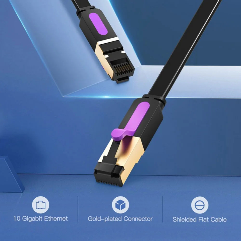 0 5 м 1 CAT7 высокое Скорость кабель Ethernet LAN RJ45 сетевой для совместимых патч-корд