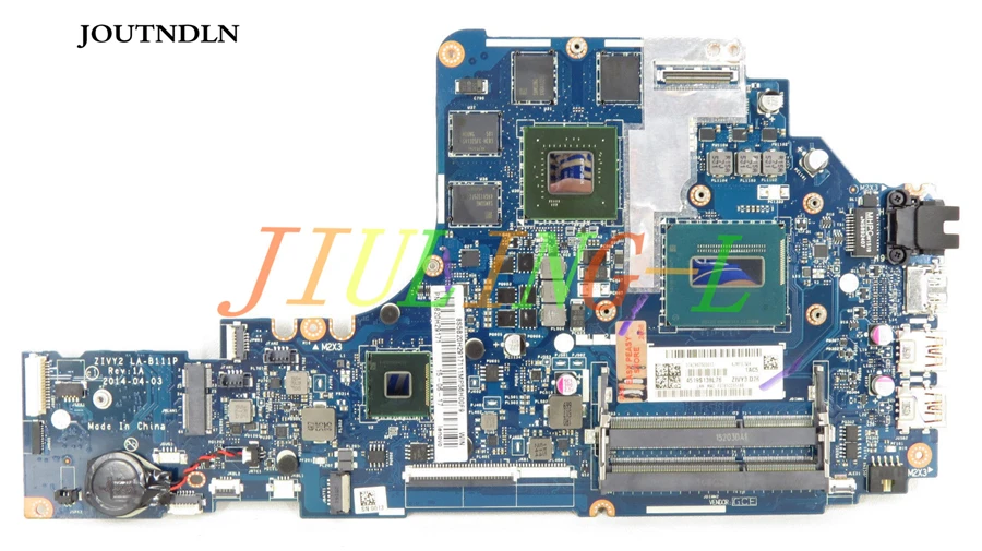 JOUTNDLN для Lenovo Y50 70 Y70 материнская плата ноутбука 5b20h29171 W/I7 4720HQ CPU и GTX960M graphics