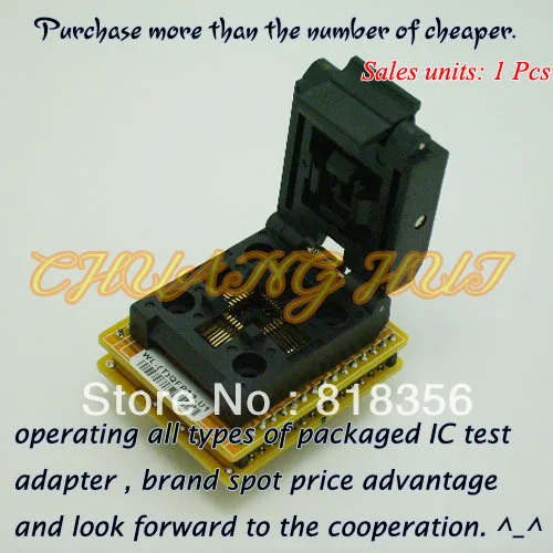 WL-(T)QFP32-U1 Adapter for Wellon Programmer Adapter TQFP32 Adapter IC Test Socket/IC Socket