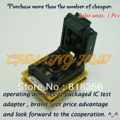 Адаптер WL (T) для программатора Wellon адаптер TQFP32 тестовая розетка IC|adapter caddy|adapter