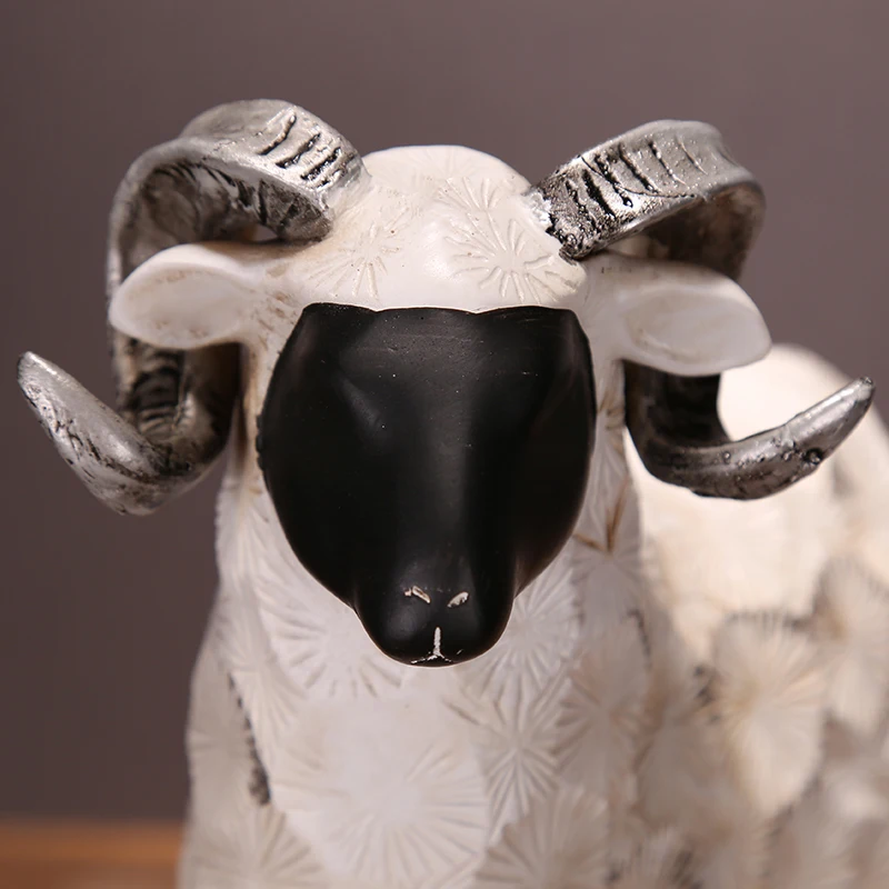 2 шт./компл. креативное домашнее украшение Северной Европы в виде овец изделия из