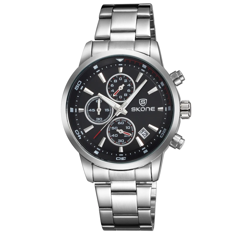 Skone пилот военно спортивный кварцевые часы мужчин случайные мужские лучший бренд