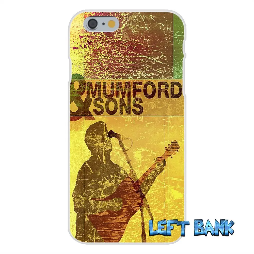 Mumford and Sons Rock Band Мягкий Силиконовый ТПУ Прозрачный чехол для iPhone 4 4S 5 5S 5C SE 6 6S 7 Plus|case
