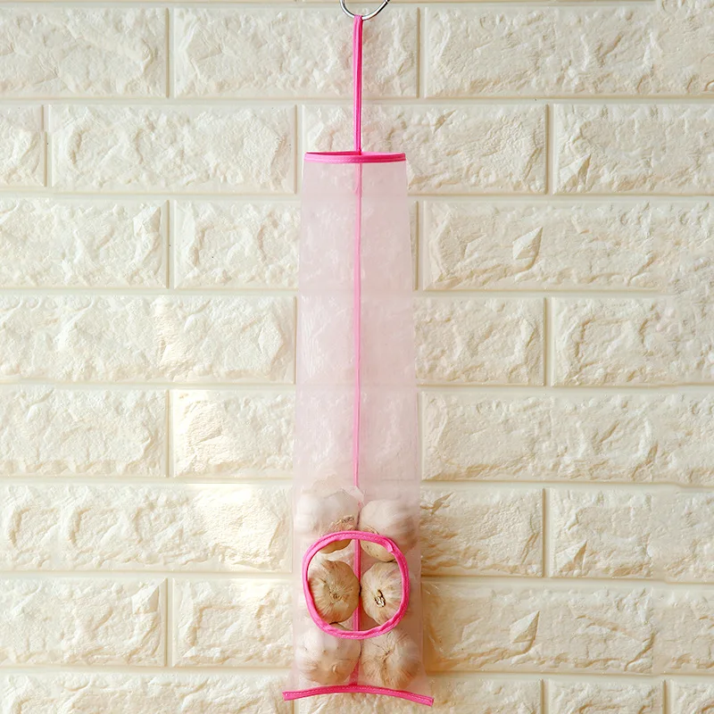 Кухня мусора хранение мешок лук держатель растительное картофеля подвесная