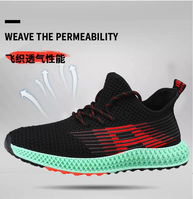 Мужские кроссовки Flyknit, дышащие, брендовые, трендовые кроссовки для мужчин, тренировочная обувь, zapatos hombre, кроссовки для мужчин, удобные