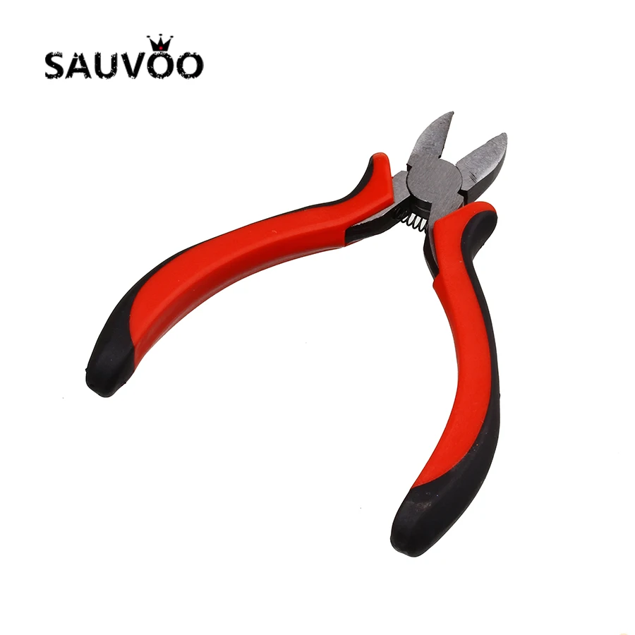 

Sauvoo High Quality 1pcs 12cm Handle Utility Oblique Nose Pliers Diagonal Plier Wire Cutter Nipper for Jewelry Making Tools