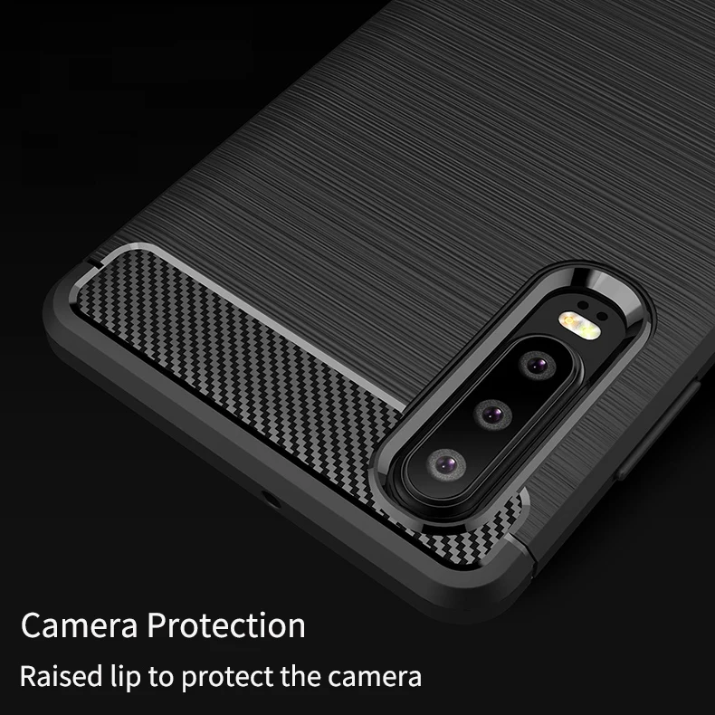 Мягкий силиконовый чехол Hadinas для huawei P30, углеродный защитный чехол для телефона huawei P30 Pro Lite P 30 30 lite, светильник, чехол для мобильного телефона